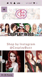 Mobile Screenshot of cosplaybuzz.com