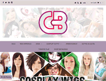 Tablet Screenshot of cosplaybuzz.com